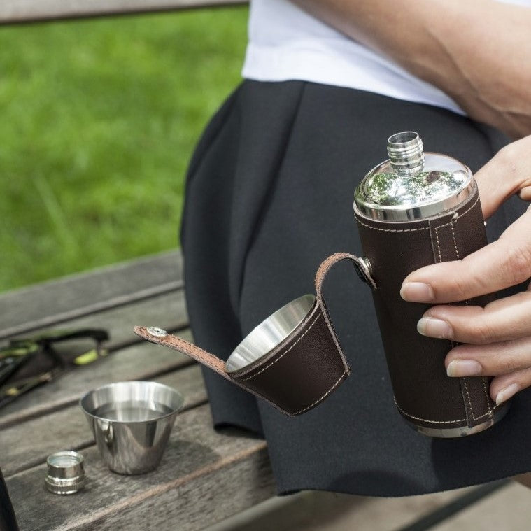 Leather Flask
