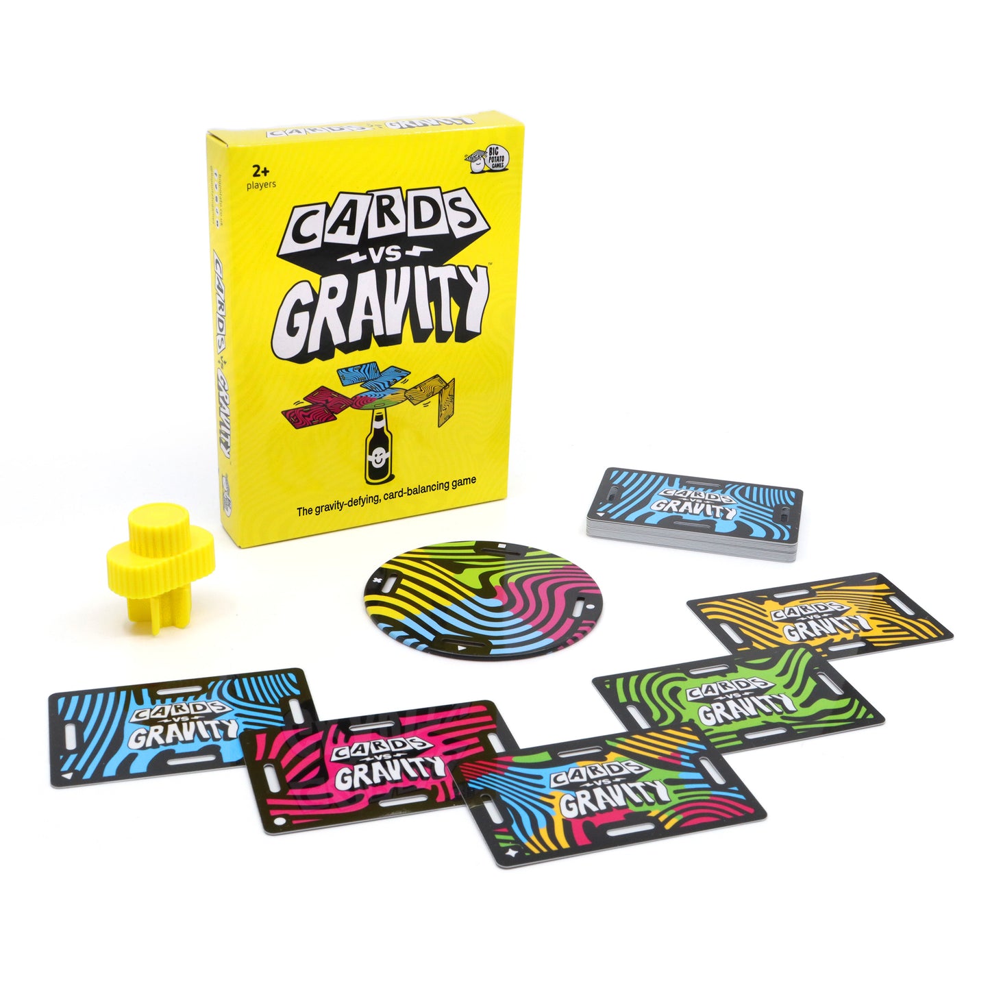 contents unboxed of cards vs gravity game