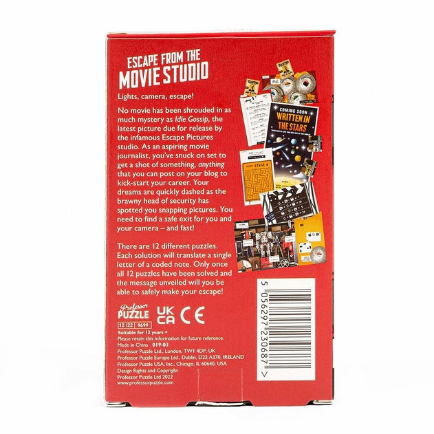 Escape from the Movie Studio: Mini Escape Room