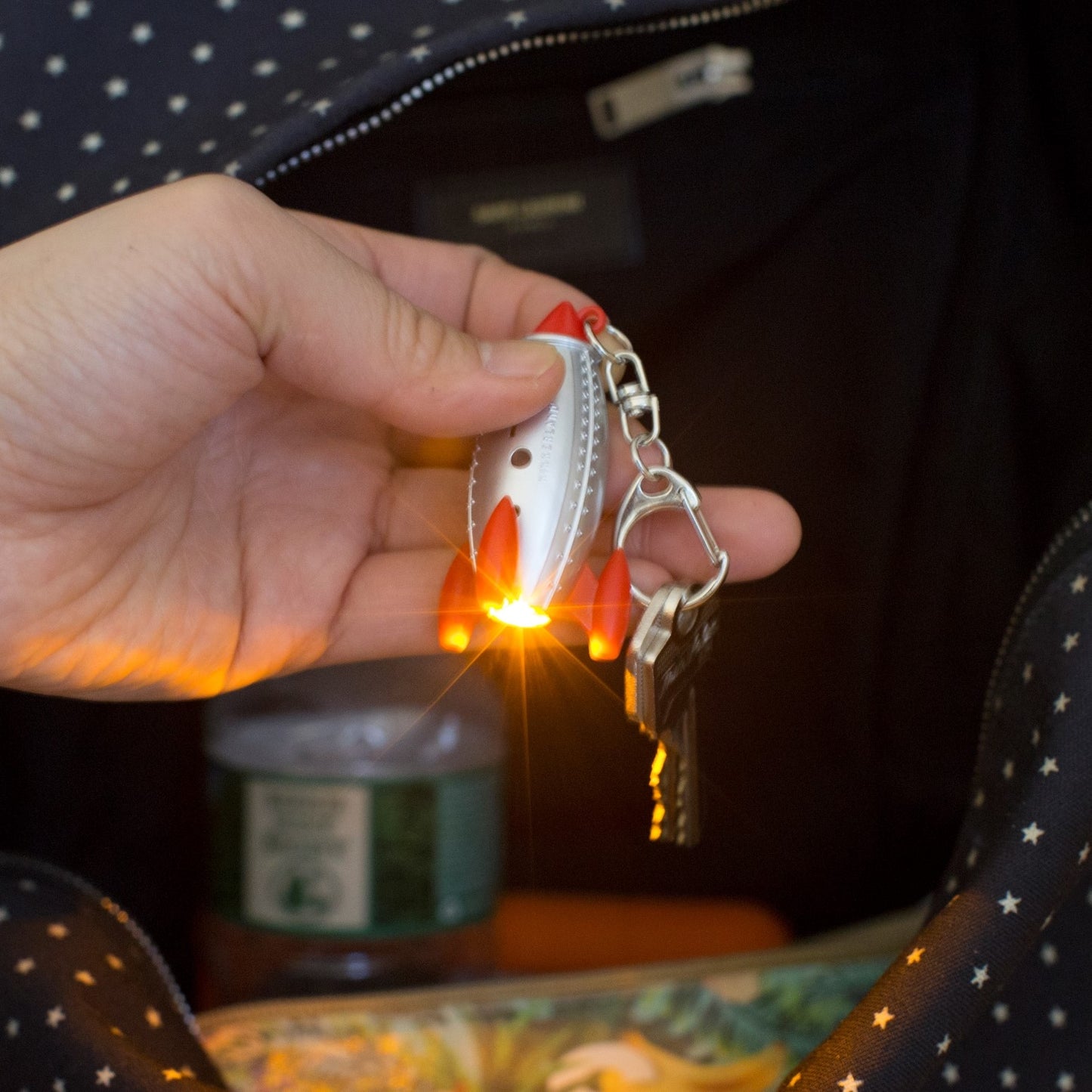 Rocket Keychain