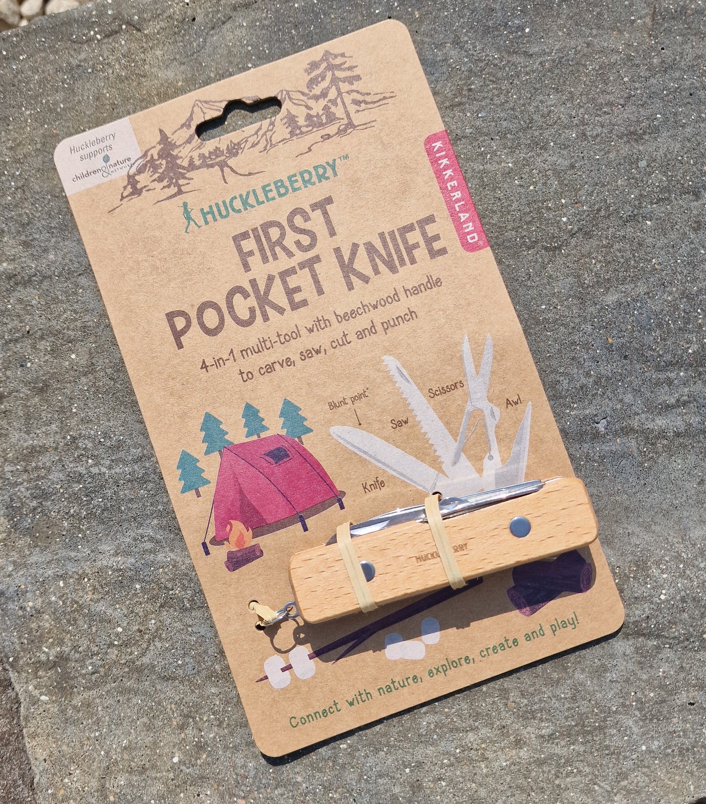 Huckleberry First Pocket Knife