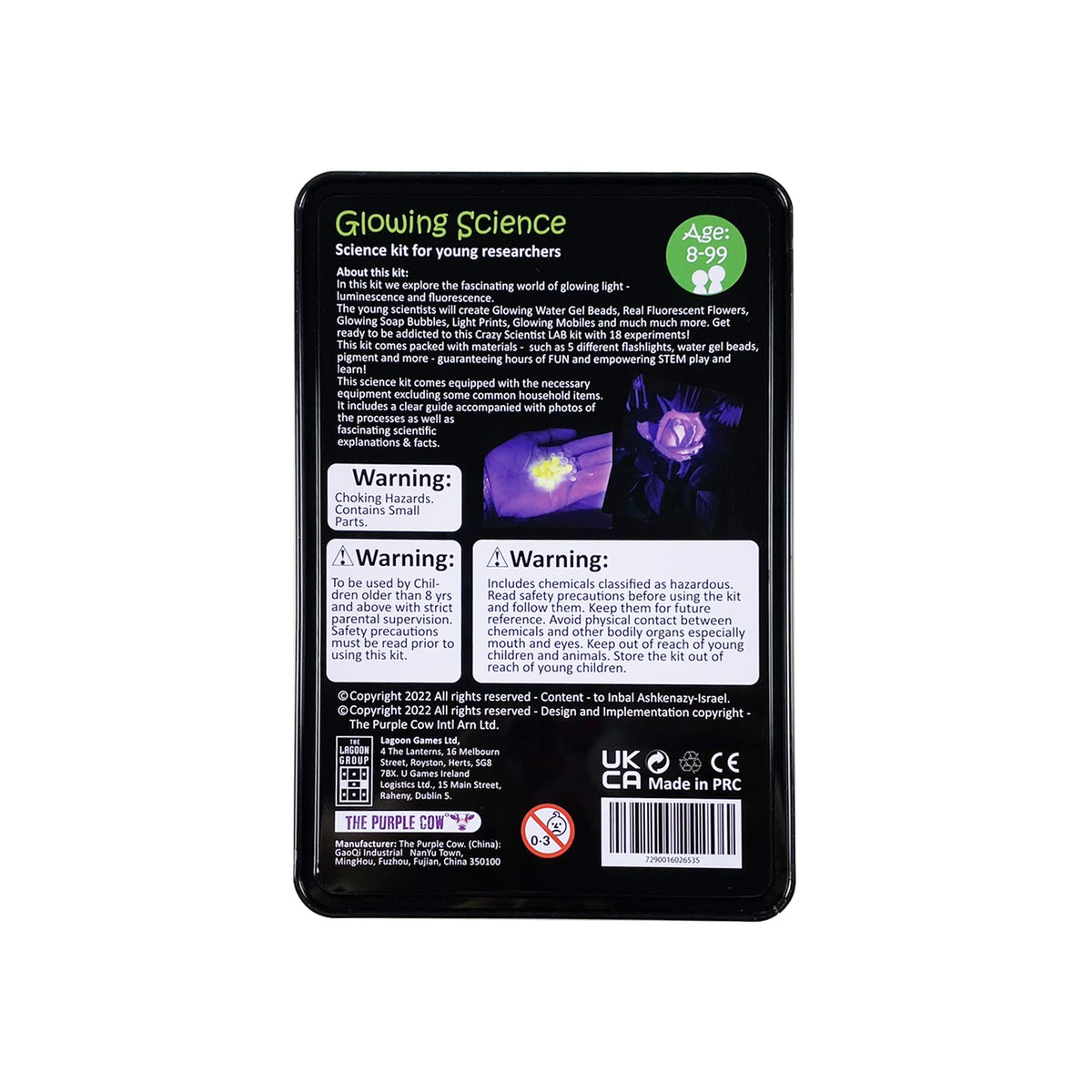 Glowing Science - Crazy Scientist LAB Kit