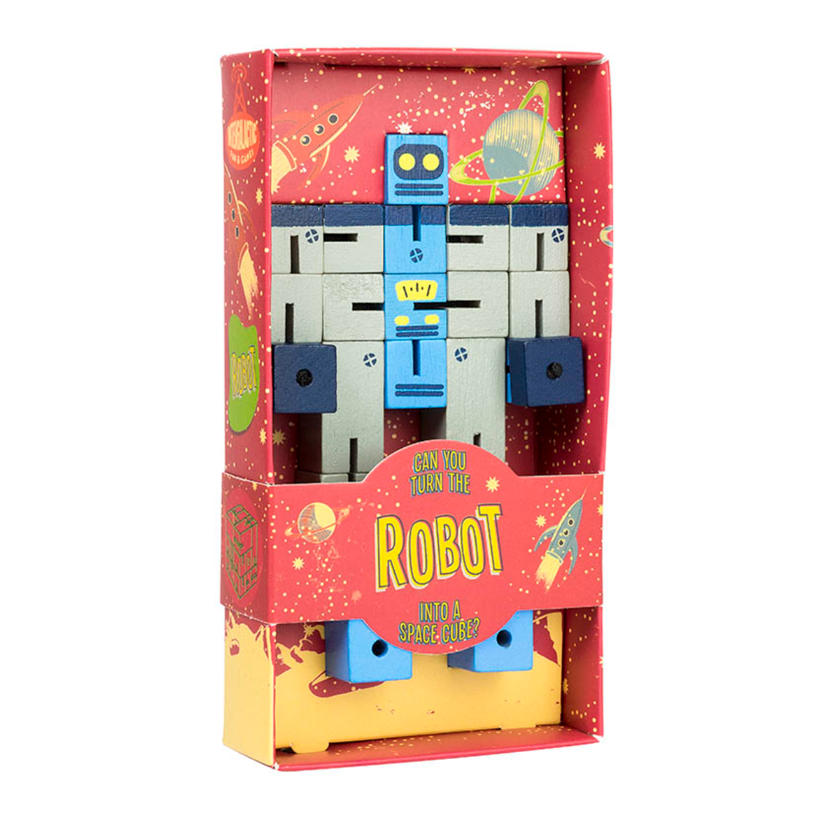 Puzzle Planet Robot
