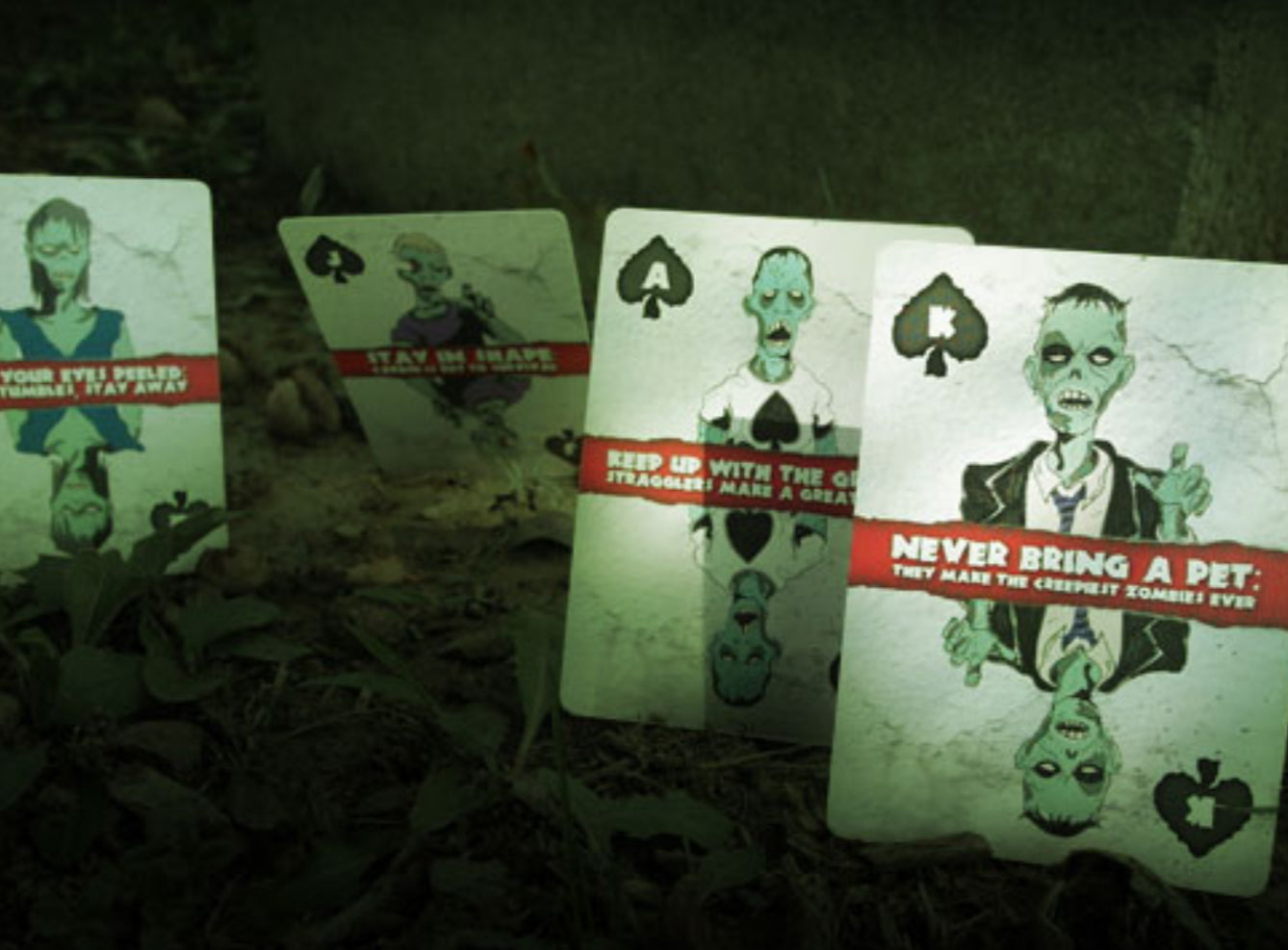 Zombie Playing Cards by Bicycle