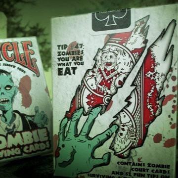 Zombie Playing Cards by Bicycle