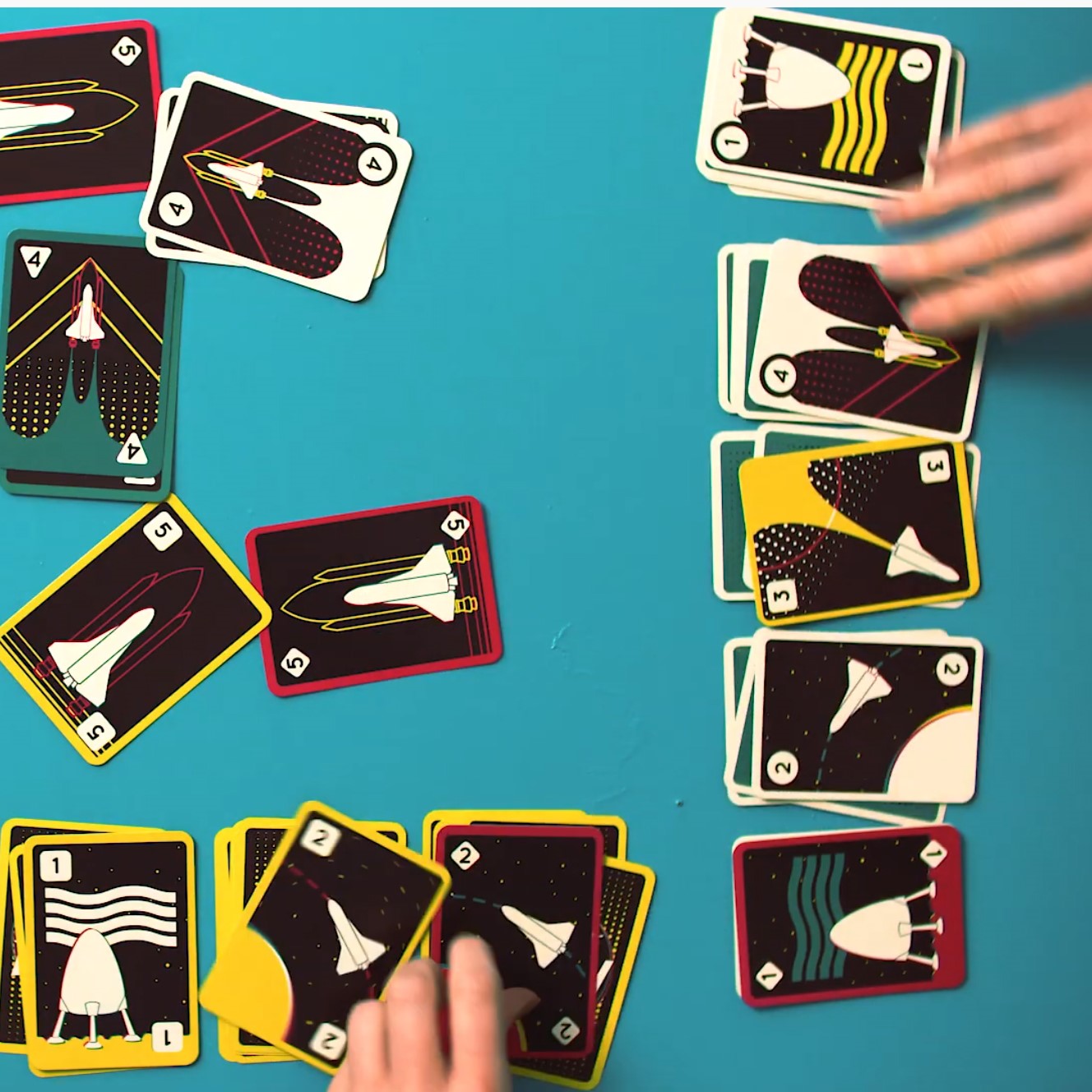 Space Dash Card Game