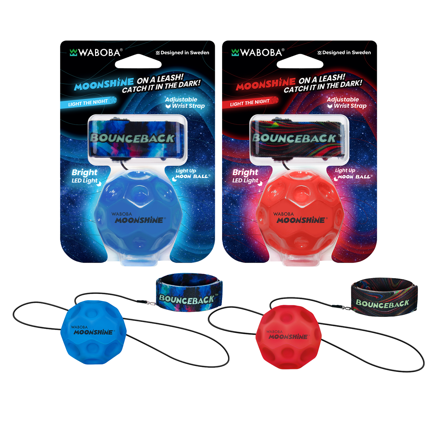 Waboba Light Up Bounceback Ball