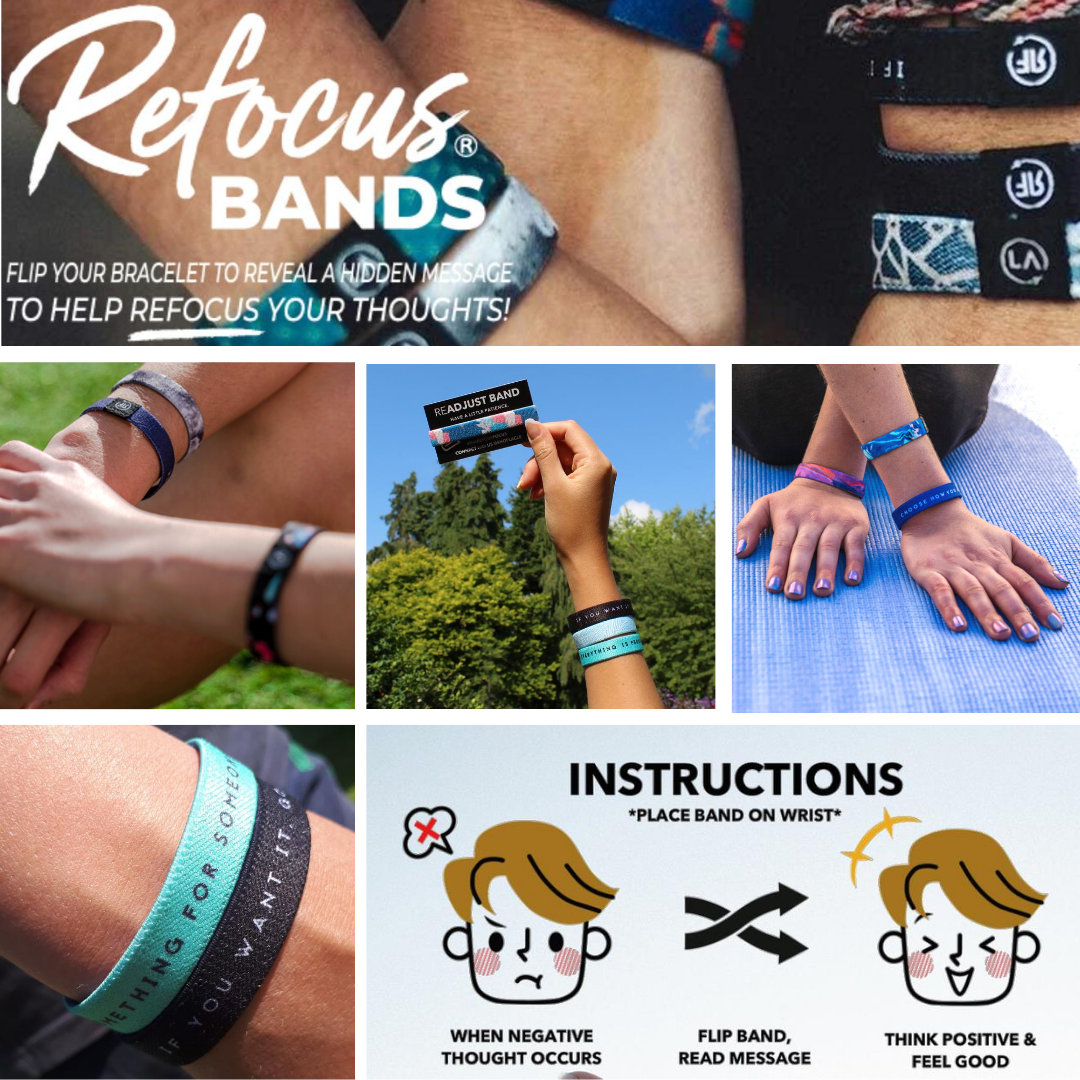 Mindfulness Wristbands  - new designs now available