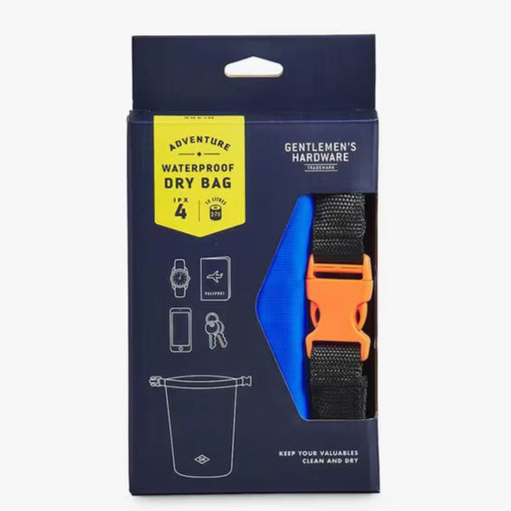 large blue waterproof sports dry bag