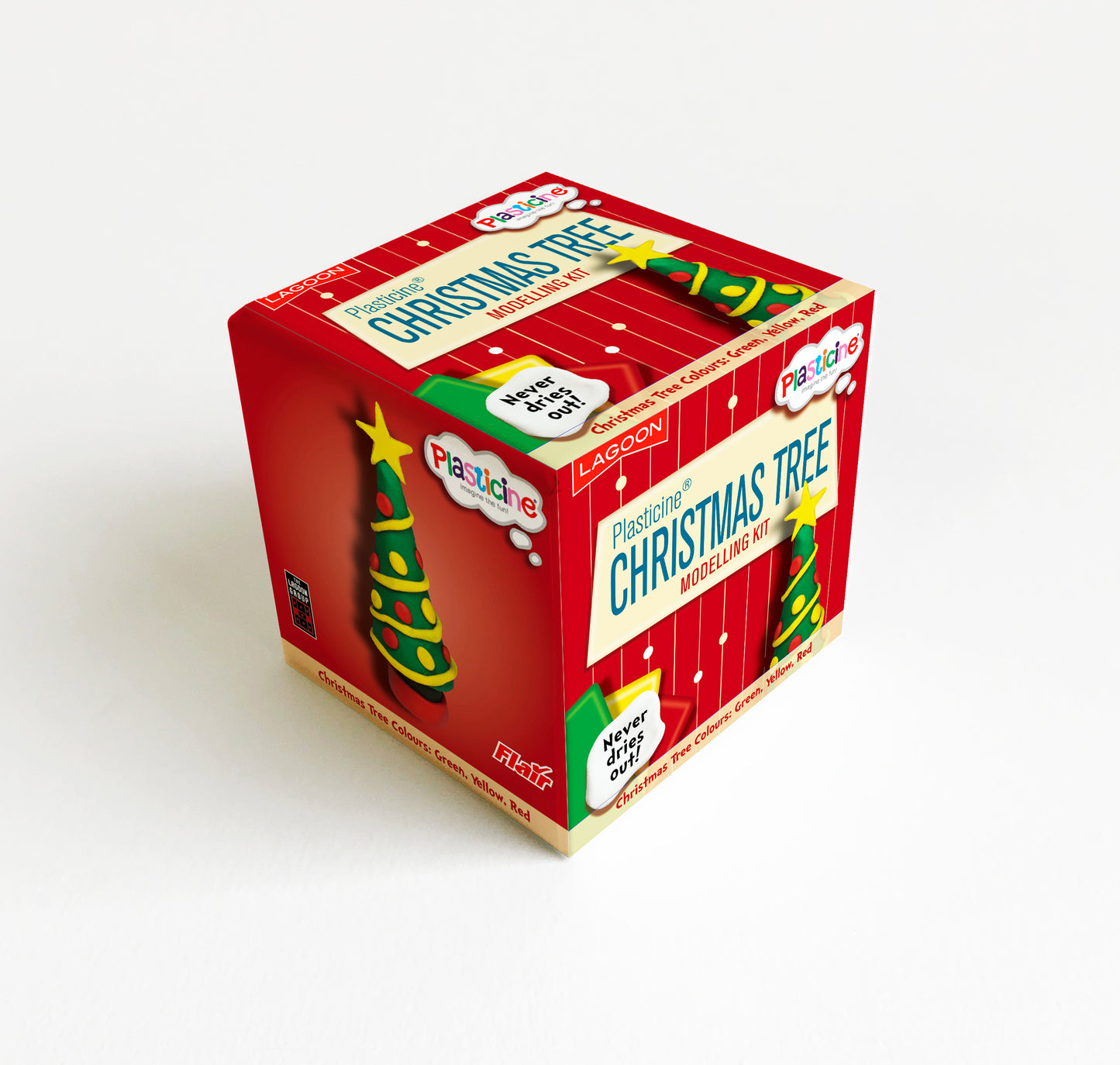 Plasticine Christmas Figures