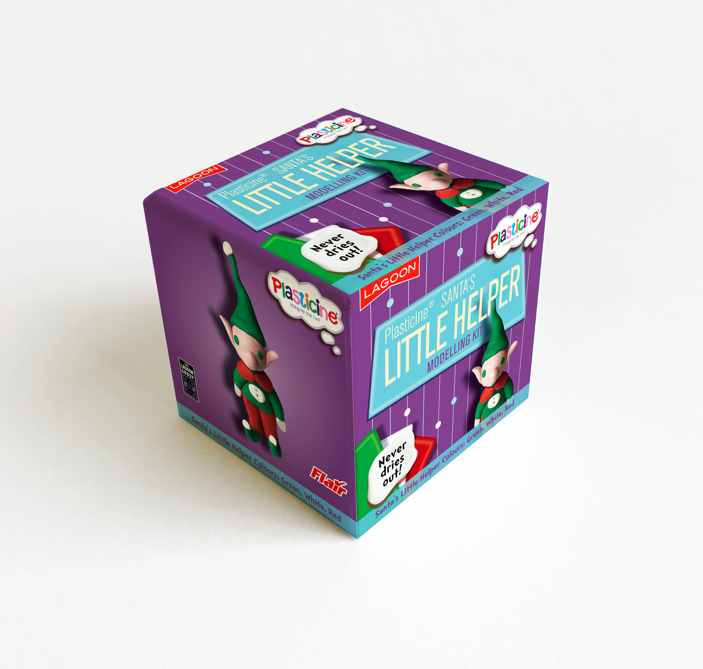 Plasticine Christmas Figures