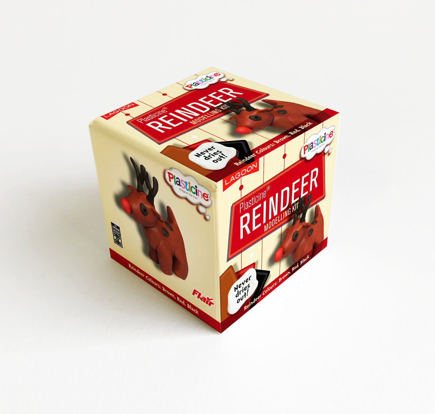 Plasticine Christmas Figures