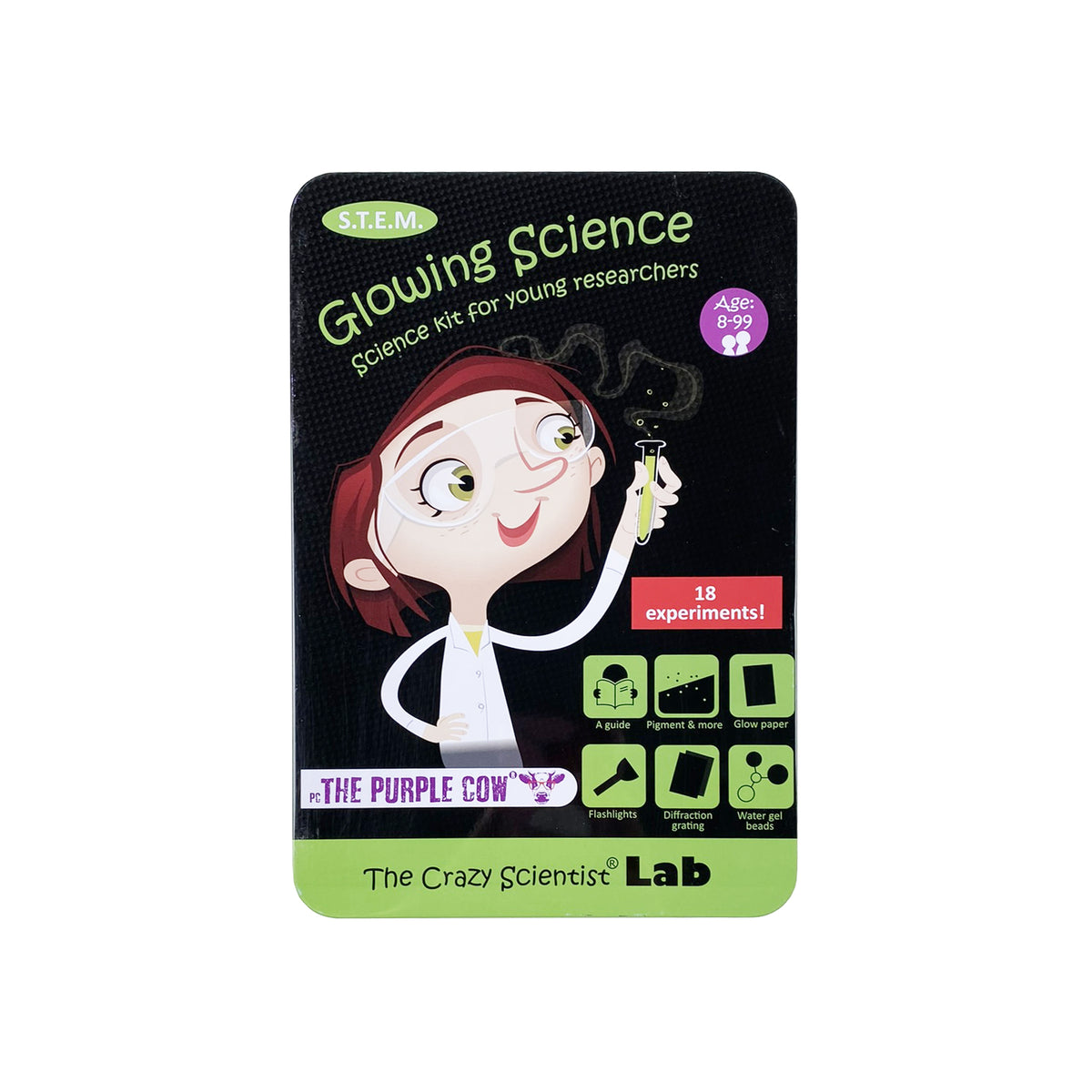 Glowing Science - Crazy Scientist LAB Kit