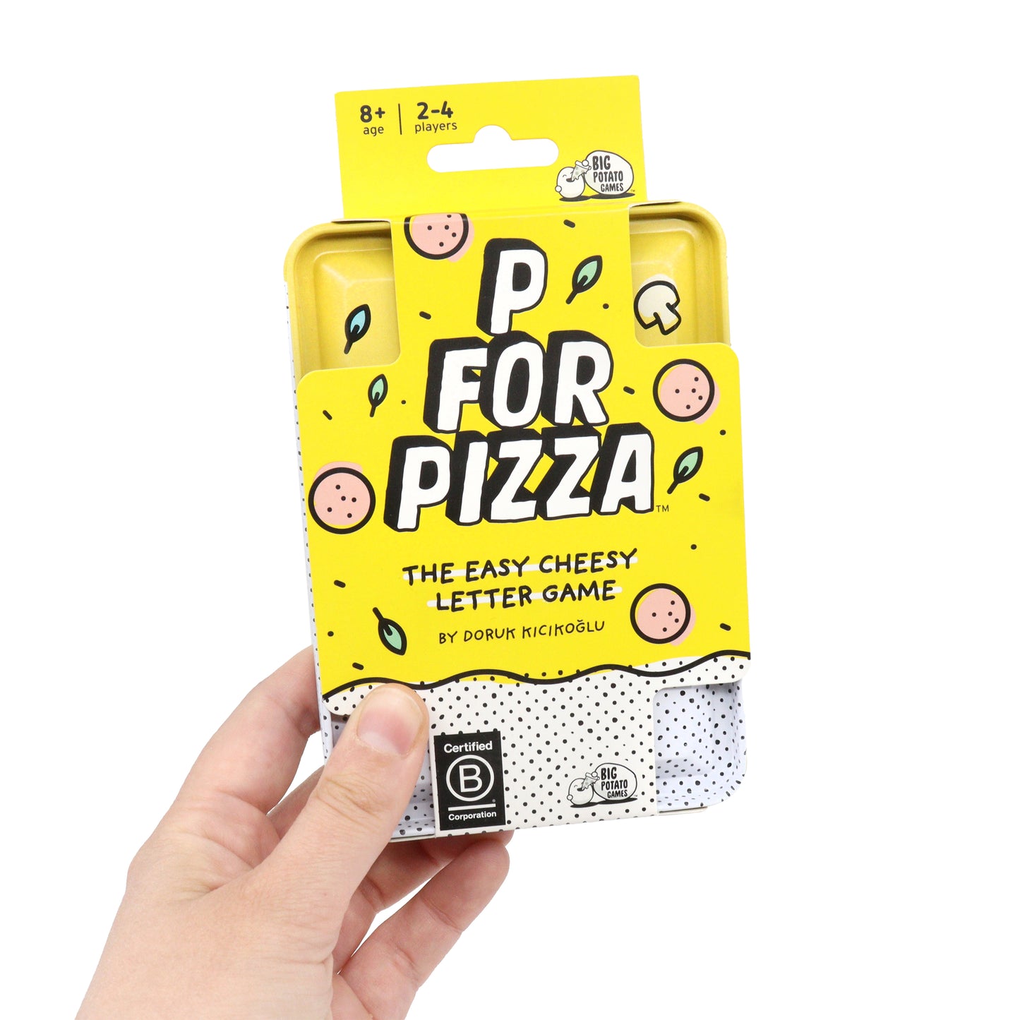 P is for Pizza - travel tin  *NEW FOR SUMMER*