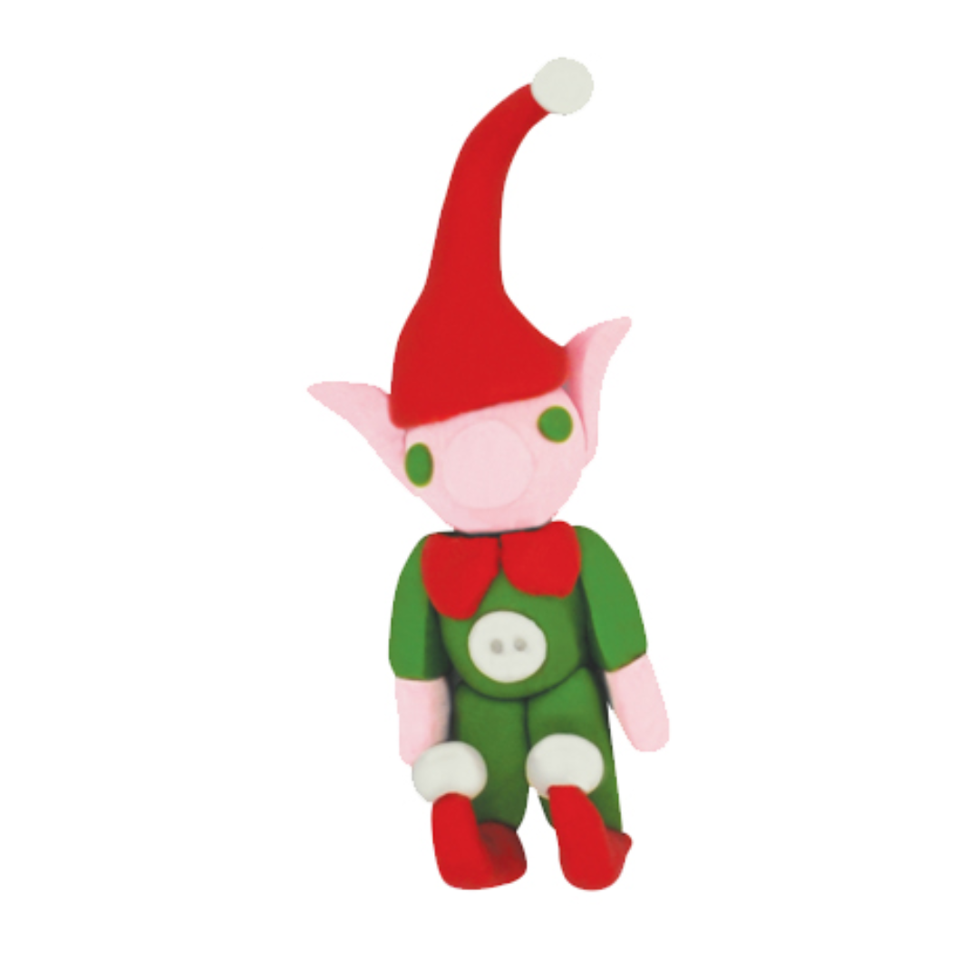 Plasticine Christmas Figures