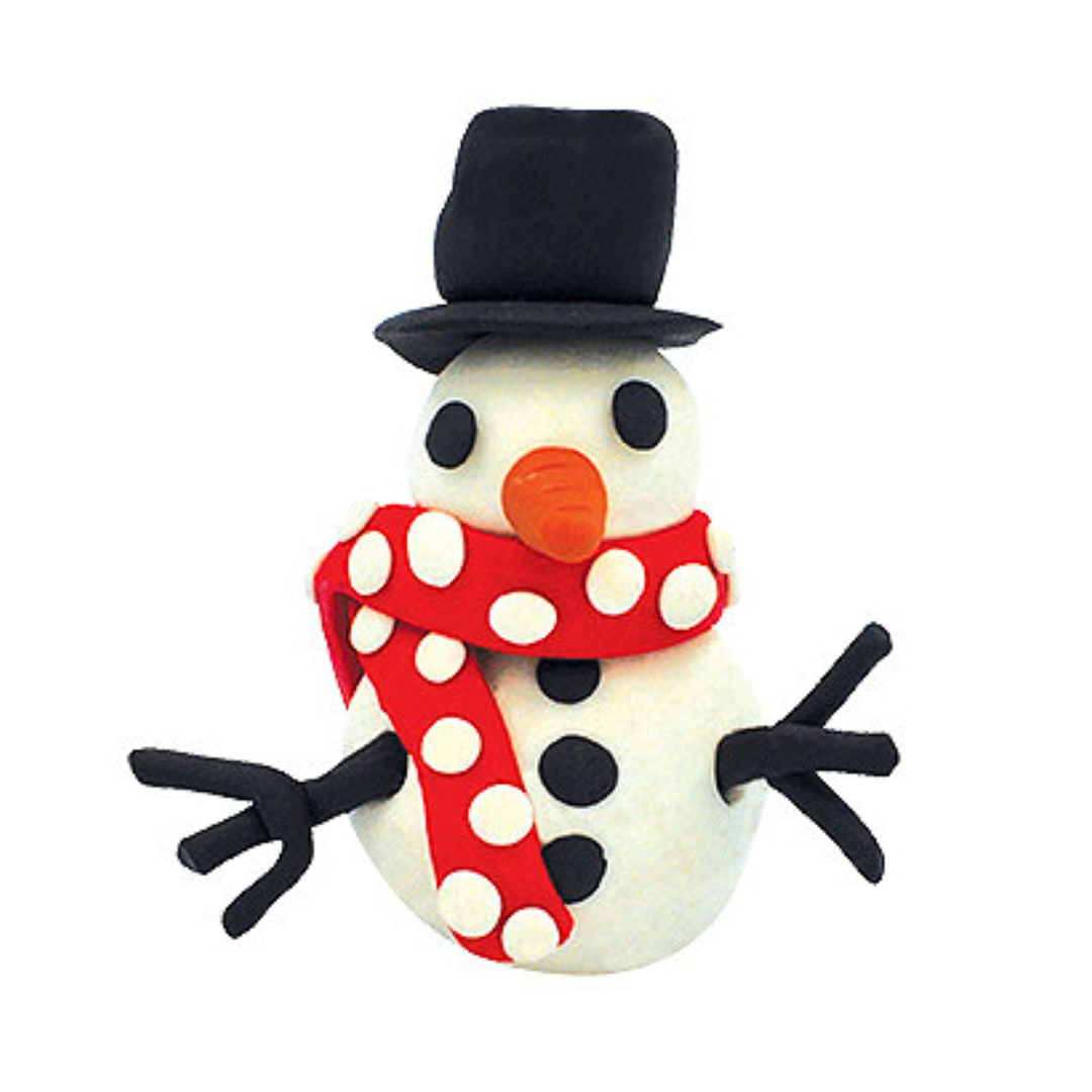 Plasticine Christmas Figures