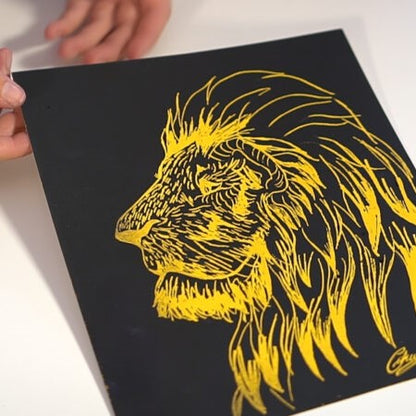 Super Bright Scratch Art