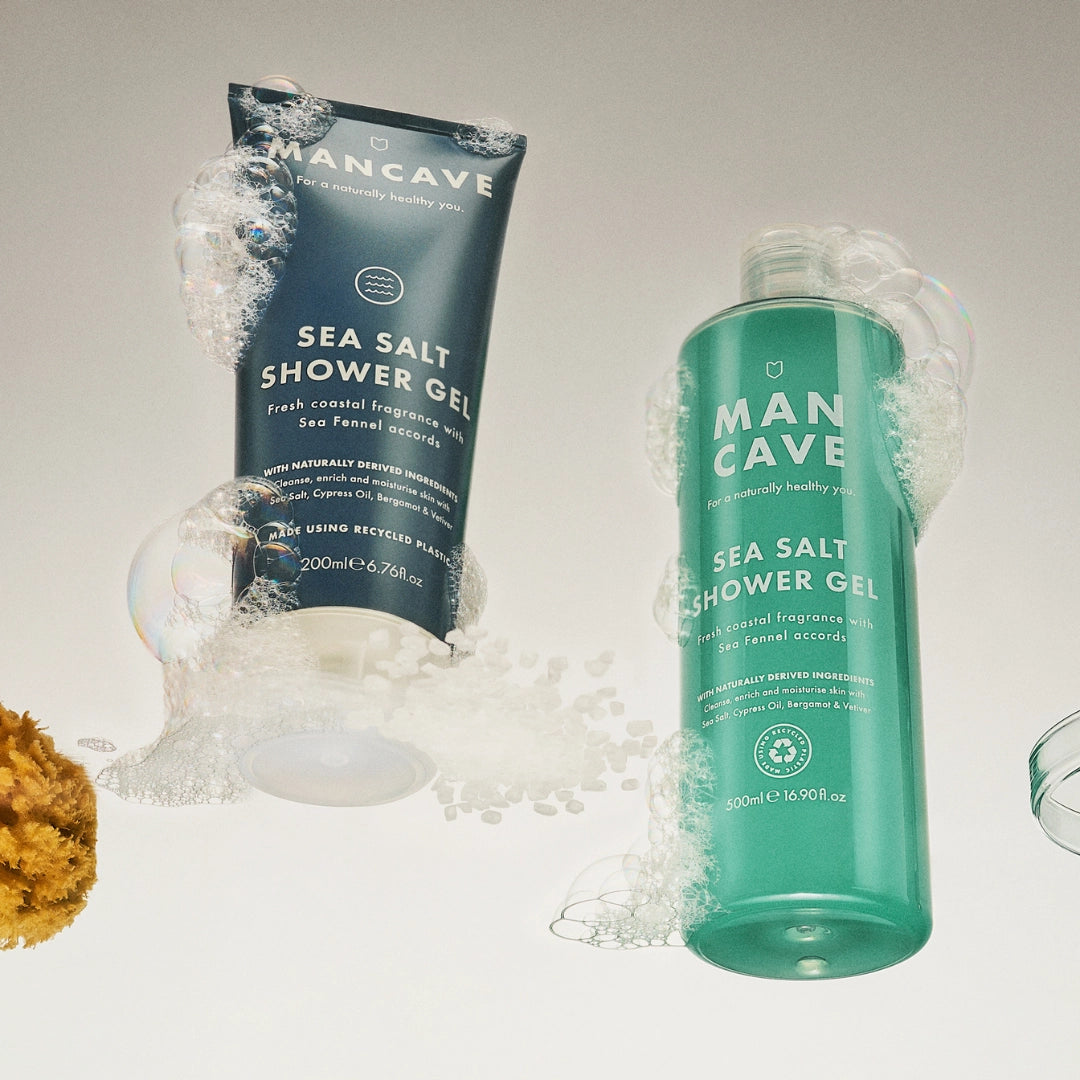 ManCave Sea Salt Shower Gel