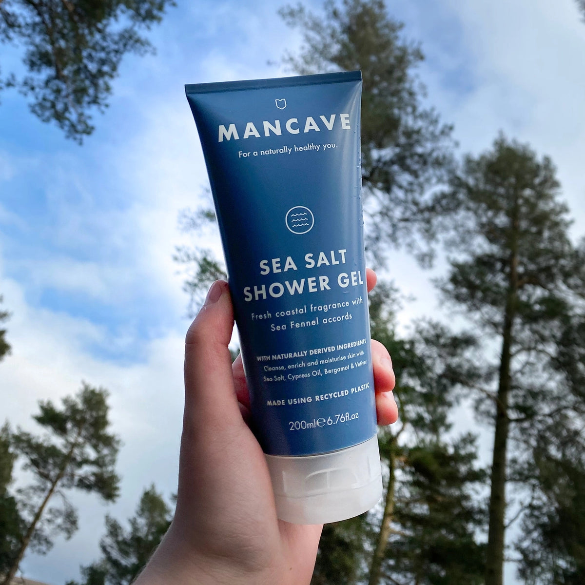 ManCave Sea Salt Shower Gel
