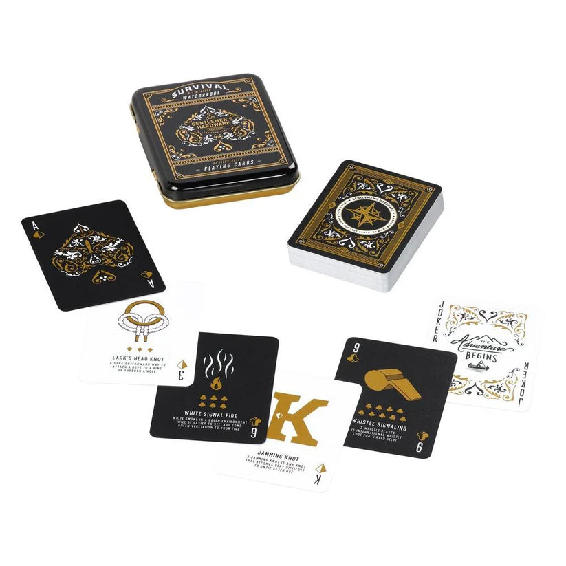Survival Waterproof Playing Cards