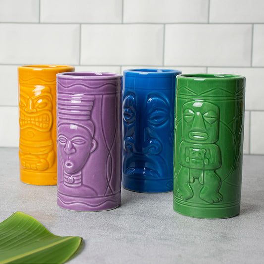 Tiki Mugs/Cups (set of 4)