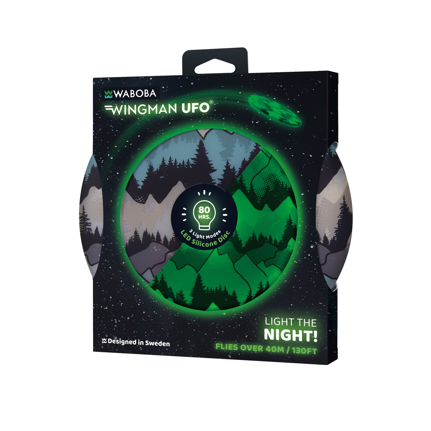 Waboba Wingman UFO (Light Up) Frisbee