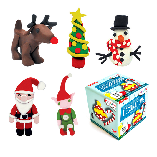 Plasticine Christmas Figures
