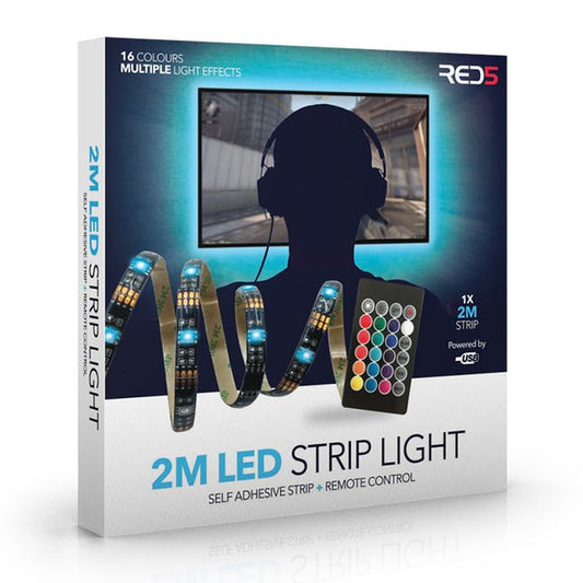 2m LED Strip Light with Remote Control