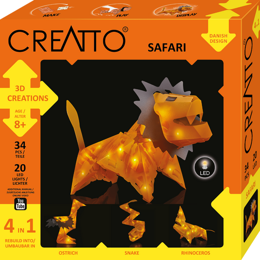 Creatto Safari Lion light model kit