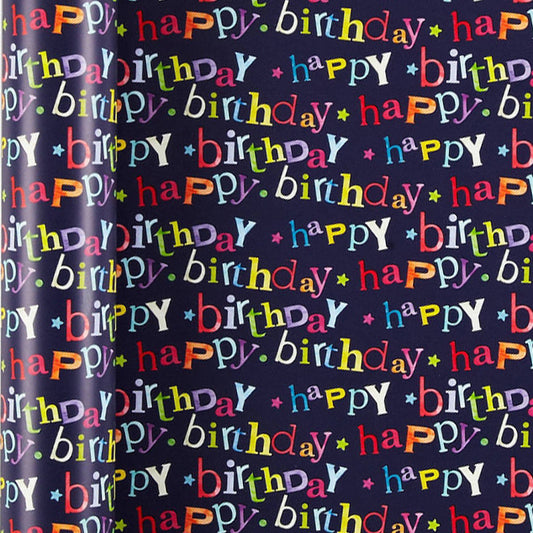Birthday gift wrap (design may vary)