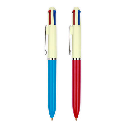 Retro Multi Colour Pen