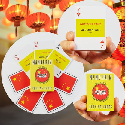 Learn a Language "Lingo" Playing Cards