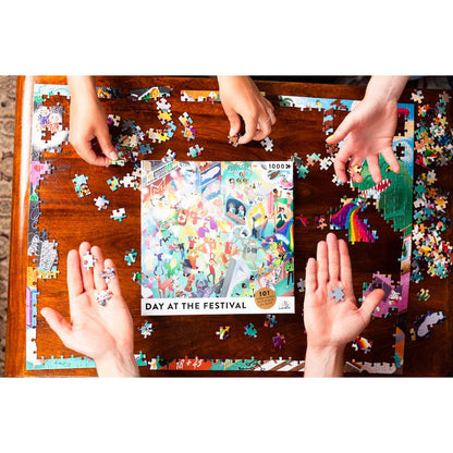 Festival Music Band jigsaw puzzle (1000 piece)
