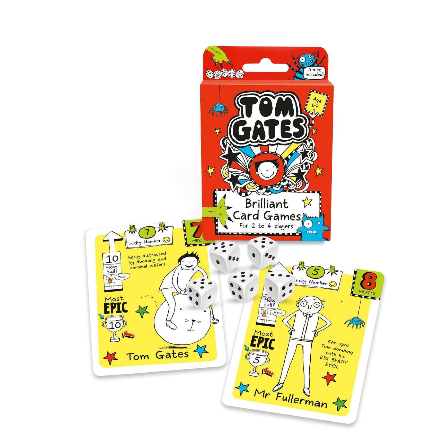 Tom Gates Brilliant Card Games