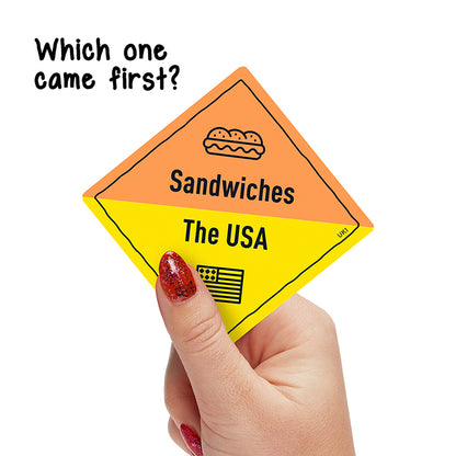 What Came First? game