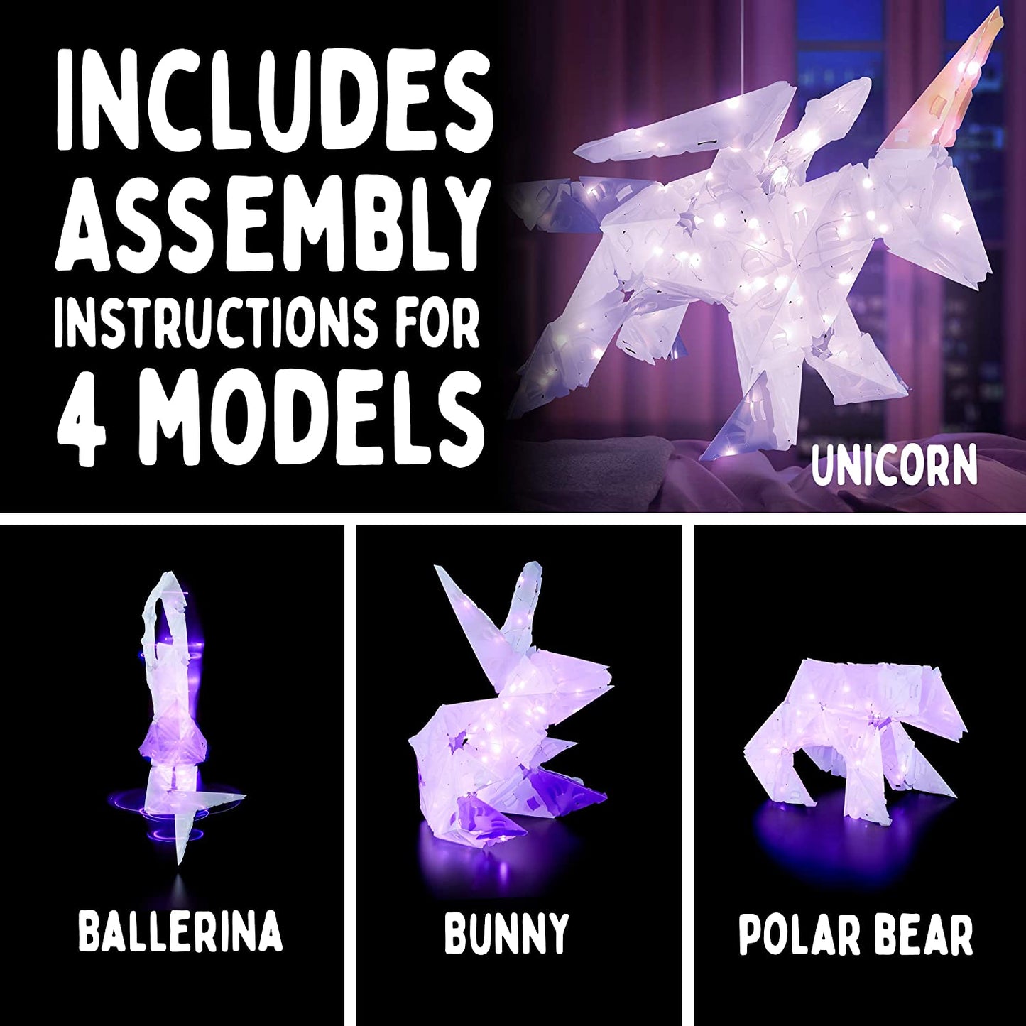 Creatto Light Kit: Sparkle Unicorn and Friends