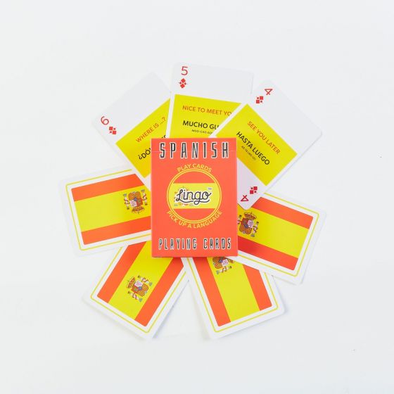 Learn a Language "Lingo" Playing Cards